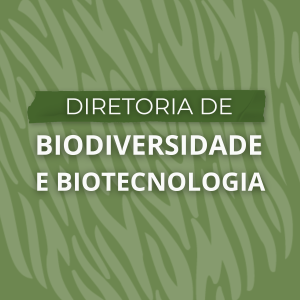Logotipo da Diretoria de Biodiversidade e Biotecnologia — DBB